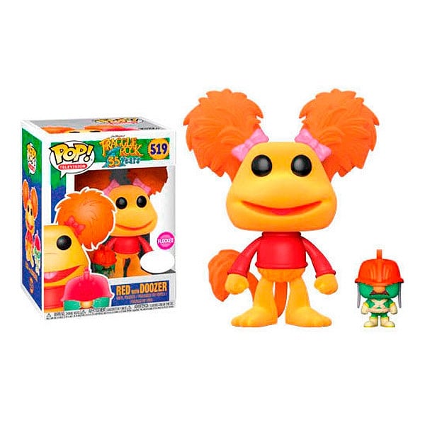 Figura POP Fraggle Rock Red with Doozer Flocked Exclusive
