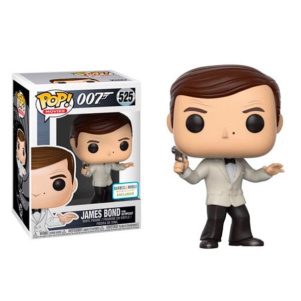 Figura POP James Bond Roger Moore White Tux Exclusive