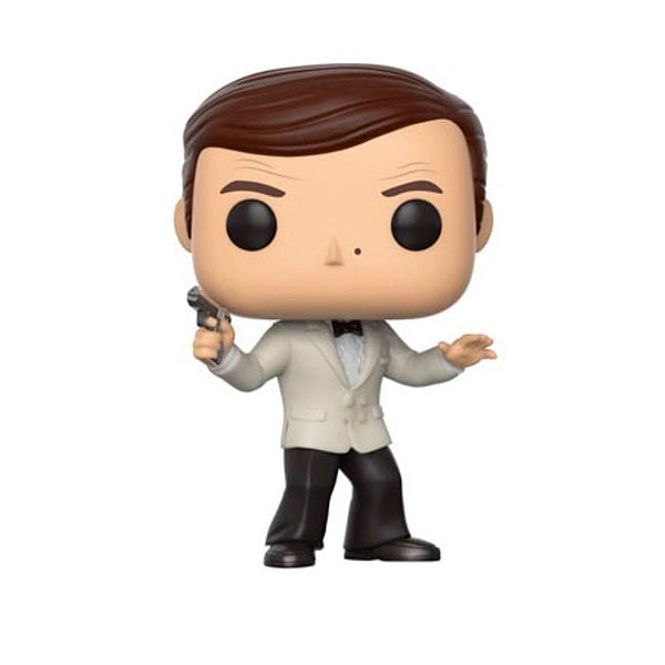 Figura POP James Bond Roger Moore White Tux Exclusive