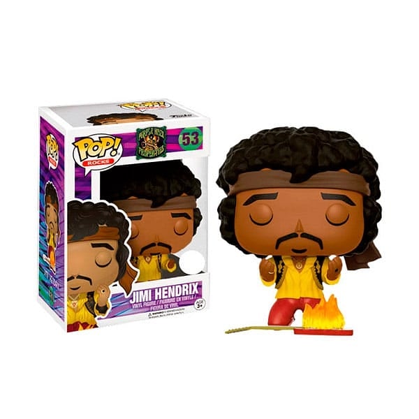 Figura POP Jimi Hendrix Monterey Guitar on Fire Exclusive