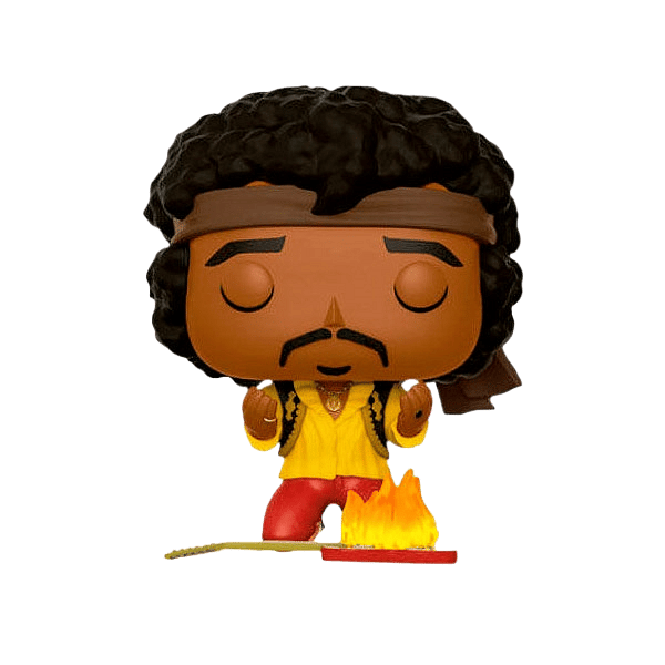 Figura POP Jimi Hendrix Monterey Guitar on Fire Exclusive
