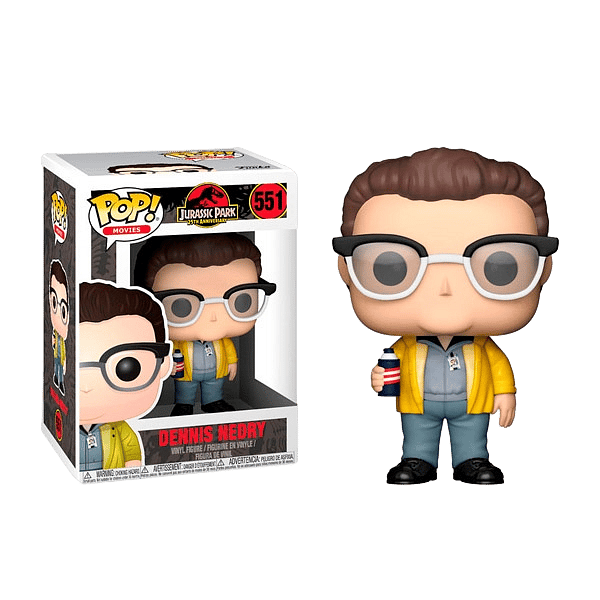 Figura POP Jurassic Park Dennis Nedry