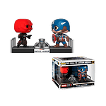 Figura POP Marvel Captain America vs Red Skull