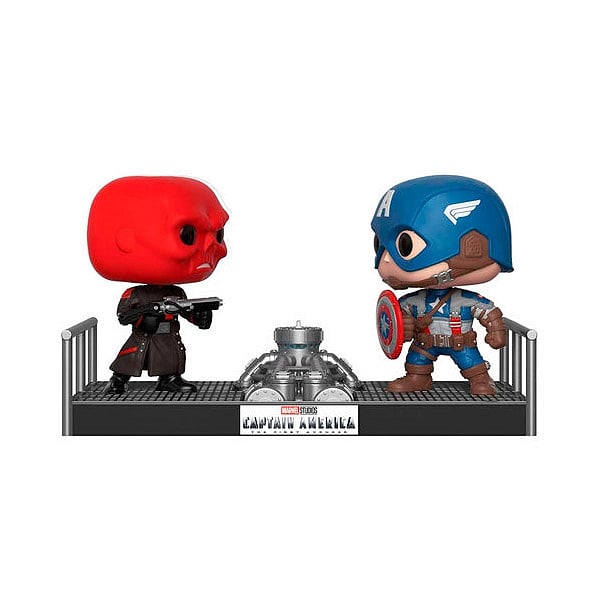 Figura POP Marvel Captain America vs Red Skull