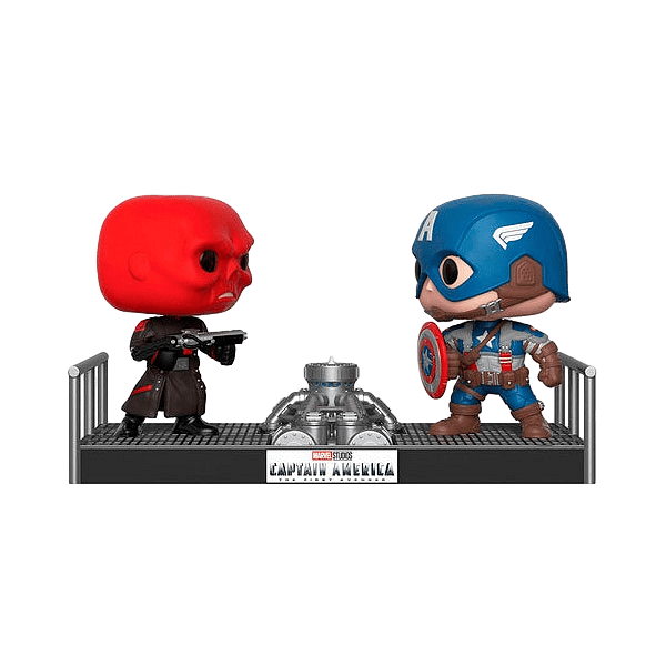 Figura POP Marvel Captain America vs Red Skull