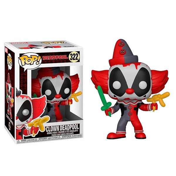 Figura POP Marvel Deadpool Parody Deadpool Clown