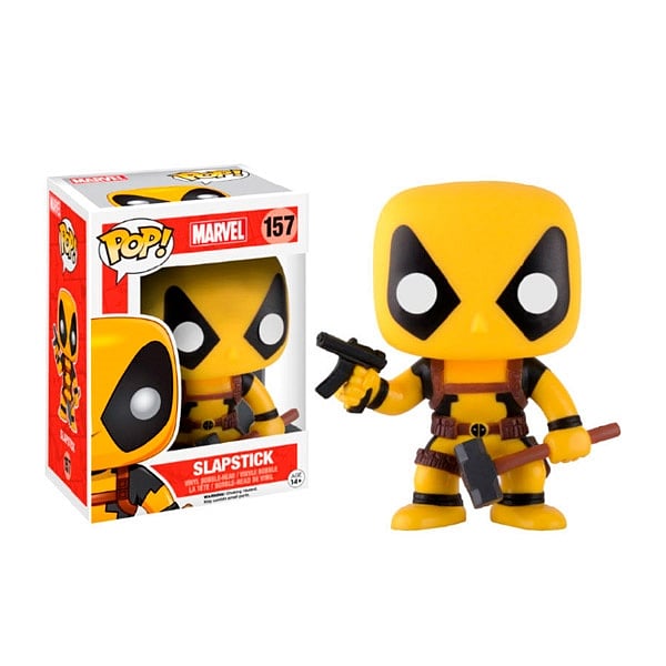 Figura POP Marvel Deadpool RS Slapstick Yellow Exclusive
