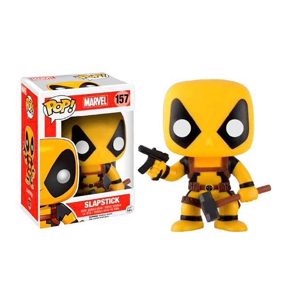 Figura POP Marvel Deadpool RS Slapstick Yellow Exclusive