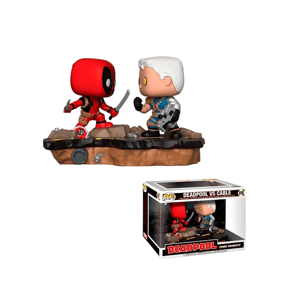 Figura POP Marvel Deadpool vs Cable