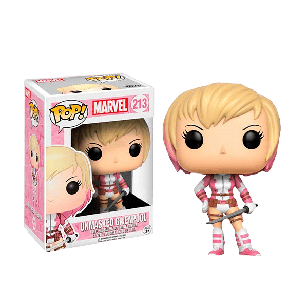 Figura POP Marvel Gwenpool unmasked Exclusive