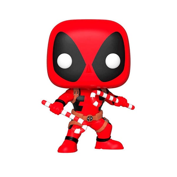 Figura POP Marvel Holiday Deadpool with Candy Canes