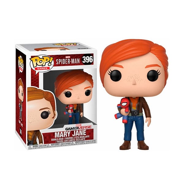 Figura POP Marvel Spiderman Mary Jane with plush