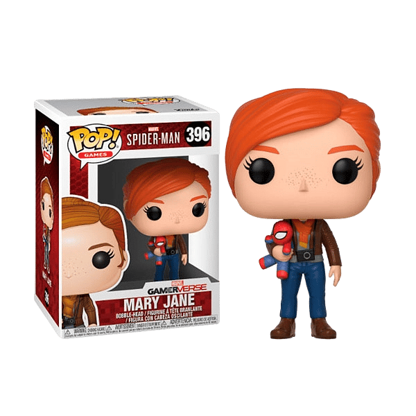 Figura POP Marvel Spiderman Mary Jane with plush