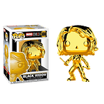 Figura POP Marvel Studios 10 Black Widow Gold Chrome Figura POP Marvel Studios 10 Black Widow Gold Chrome
