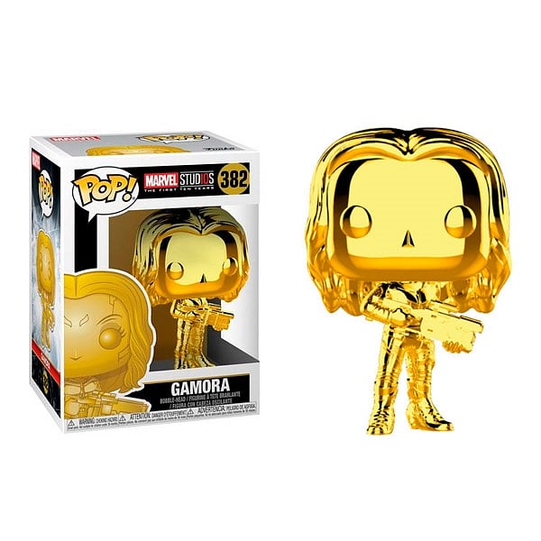Figura POP Marvel Studios 10 Gamora Gold Chrome