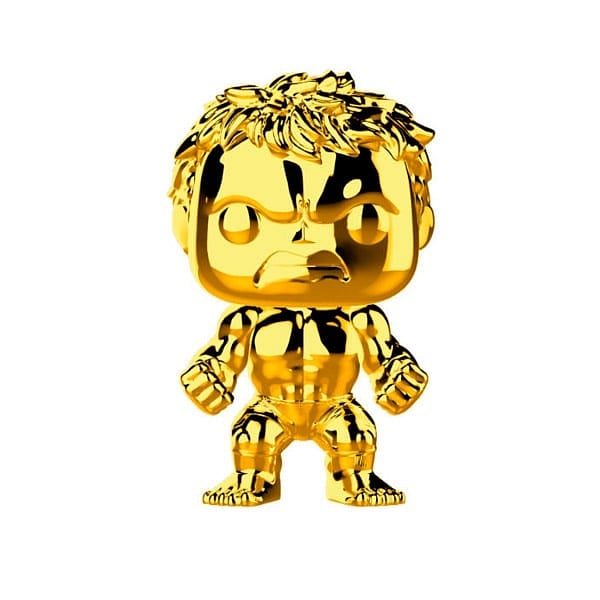 Figura POP Marvel Studios 10 Hulk Gold Chrome