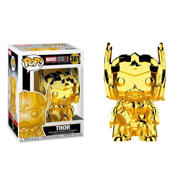 Figura POP Marvel Studios 10 Thor Gold Chrome