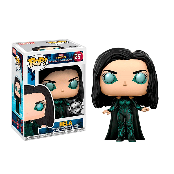 Figura POP Marvel Thor Ragnarok Hela Unmasked Exclusive