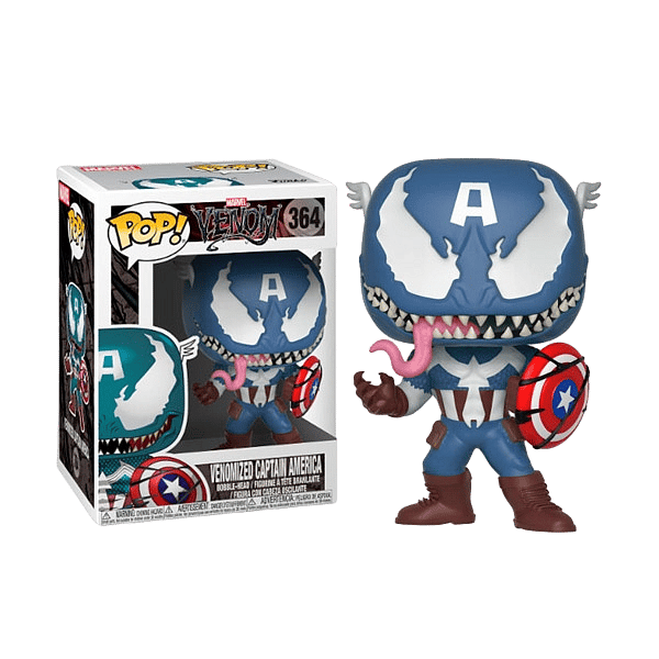 Figura POP Marvel Venom Venomized Capitan America
