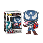 Figura POP Marvel Venom Venomized Capitan America