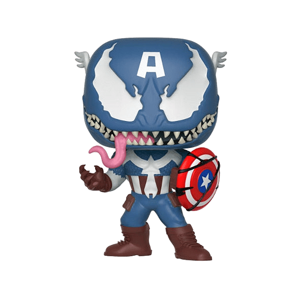 Figura POP Marvel Venom Venomized Capitan America