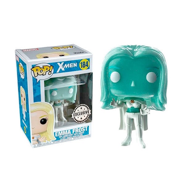 Figura POP Marvel XMen Emma Frost Clear Exclusive