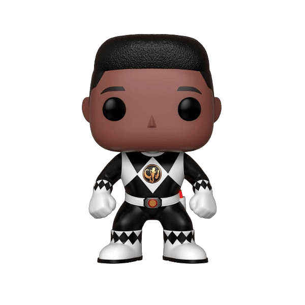 Figura POP Power Rangers Black Ranger Zack No Helmet