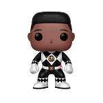 Figura POP Power Rangers Black Ranger Zack No Helmet