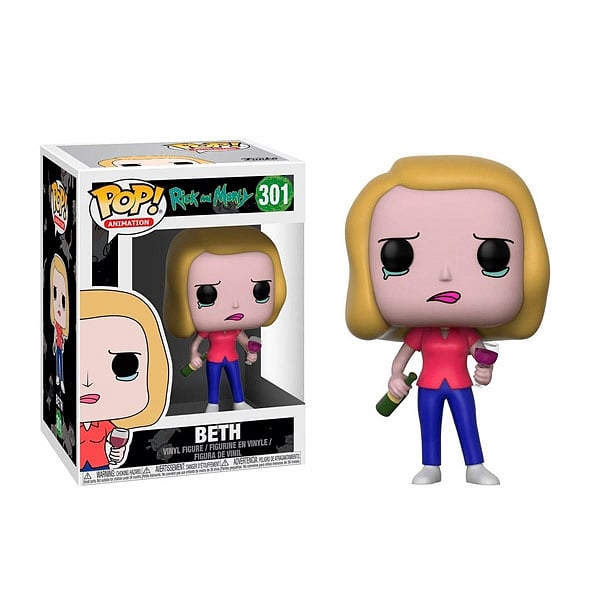 Figura POP Rick amp Morty Beth with Wine Glass