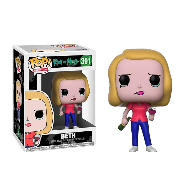 Figura POP Rick amp Morty Beth with Wine Glass