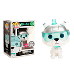 Figura POP Rick amp Morty Snowball Flocked Exclusive