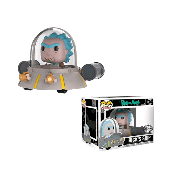 Figura POP Rick amp Morty Space Cruiser Exclusive