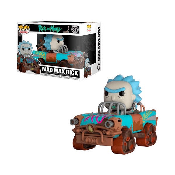 Figura POP Ride Rick amp Morty Mad Max Rick