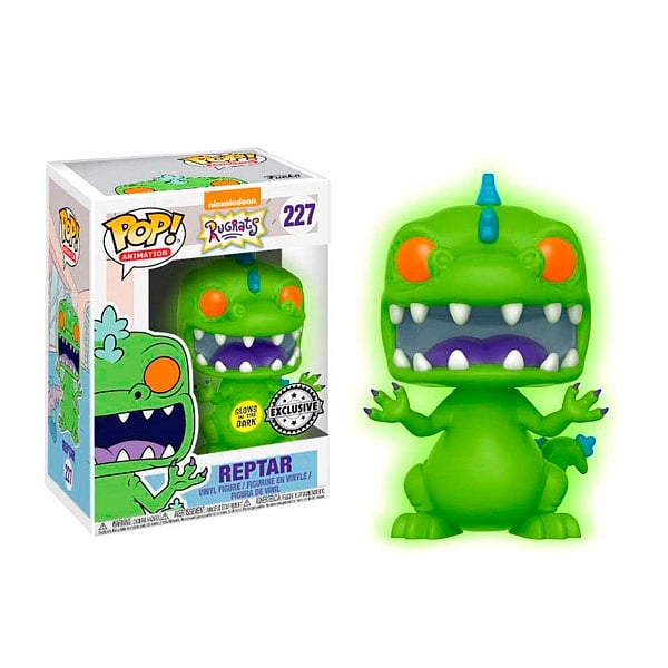 Figura POP Rugrats Reptar Glow in the Dark Exclusive