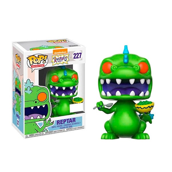 Figura POP Rugrats Reptar with Cereal Box Exclusive