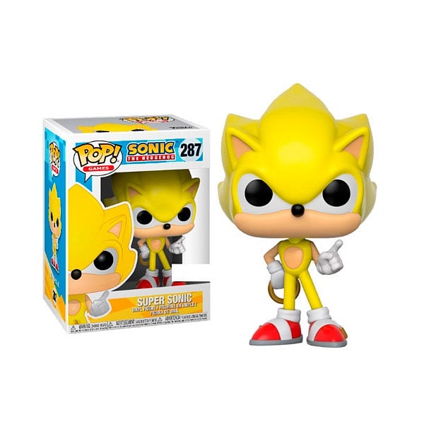 Figura POP Sonic Super Sonic Exclusive
