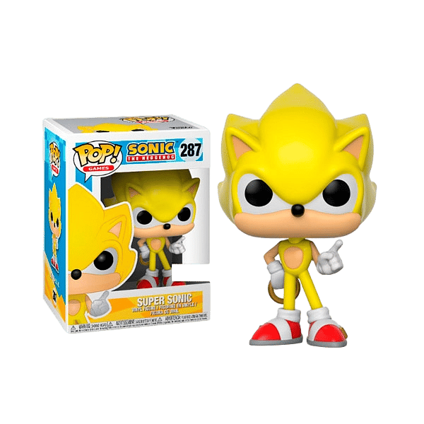 Figura POP Sonic Super Sonic Exclusive