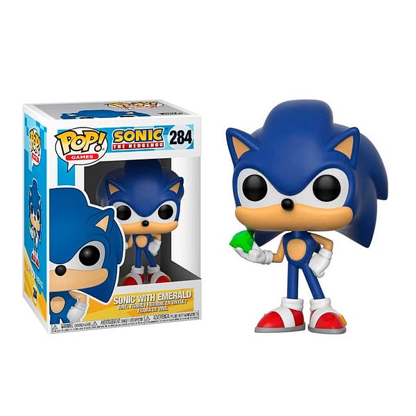 Figura POP Sonic with Emerald