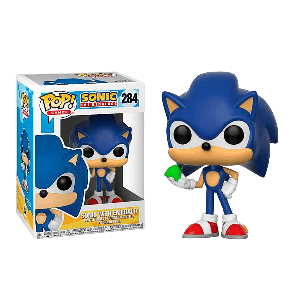 Figura POP Sonic with Emerald