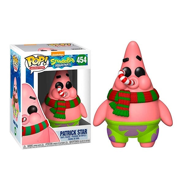 Figura POP Spongebob Patrick Christmas