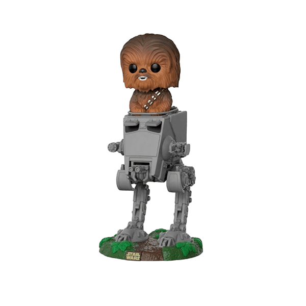 Figura POP Star Wars ATST with Chewbacca