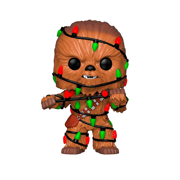 Figura POP Star Wars Holiday Chewie with Lights