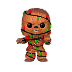 Figura POP Star Wars Holiday Chewie with Lights