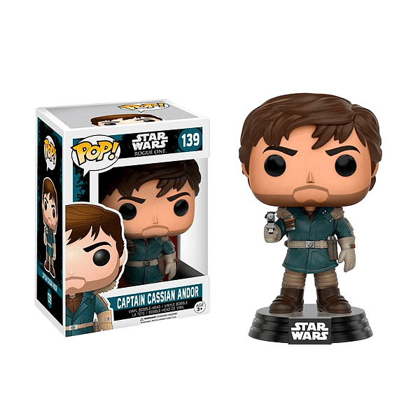 Figura POP Star Wars RO Cpt Cassian Andor Mountain Outfit