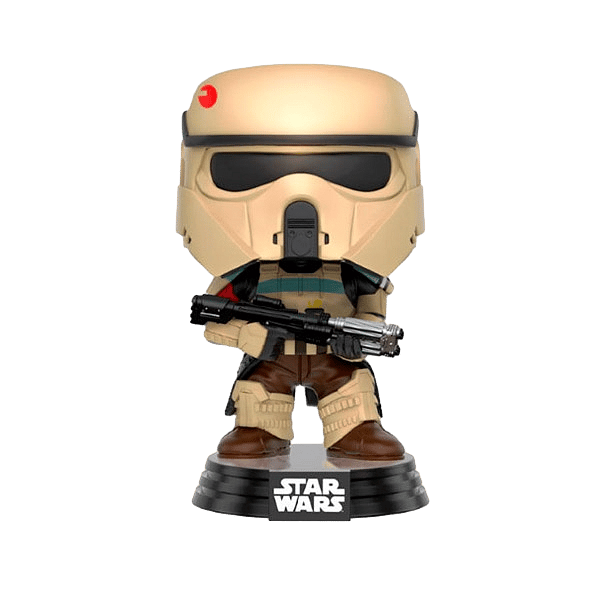 Figura POP Star Wars RO Scarif Stormtrooper Stripes Excl