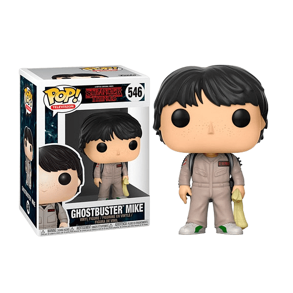 Figura POP Stranger Things Ghostbuster Mike