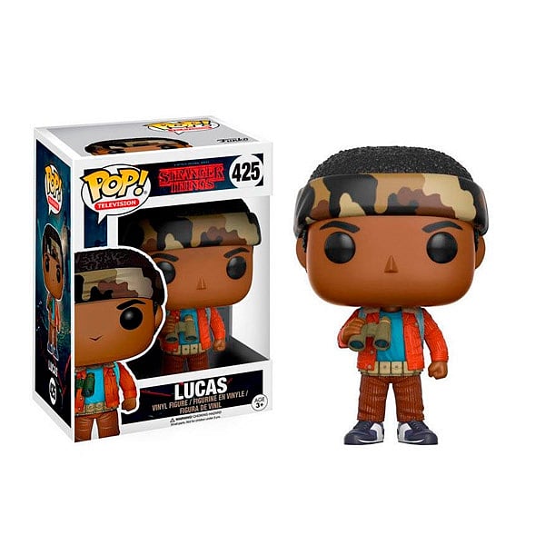 Figura POP Stranger Things Lucas with Binoculars