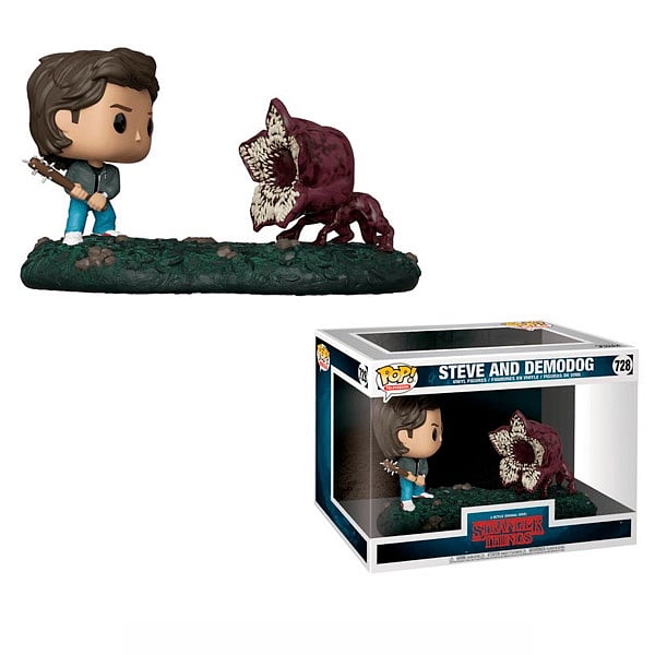 Figura POP Stranger Things Steve vs Demodog