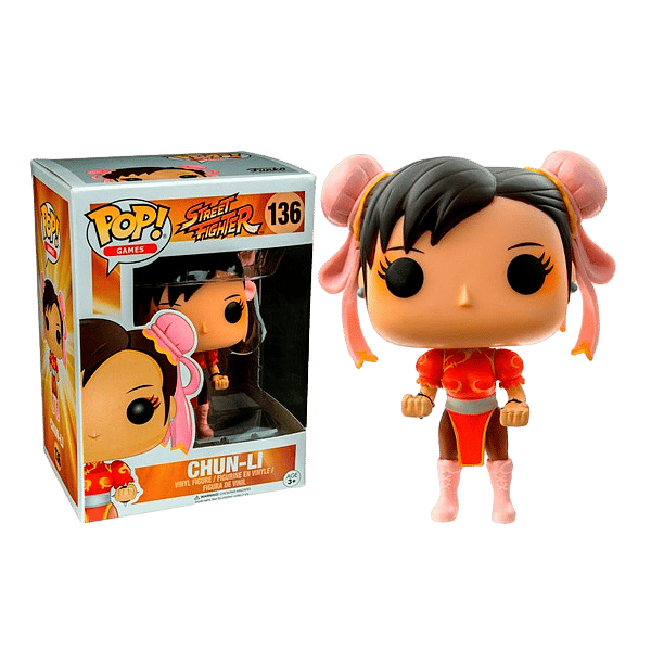 Figura POP Street Fighter ChunLi red Exclusive