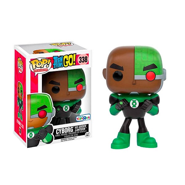 Figura POP Teen Titans Go Cyborg as Green Lantern Exclusive